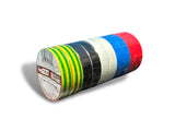 PVC Isolatietape – Set van 10 Rollen | 10mx12 mm | Mixkleur
