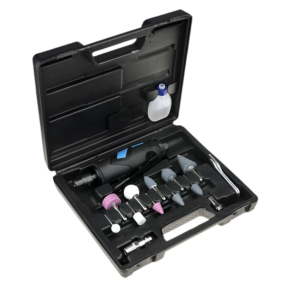 Pneumatische dremel set