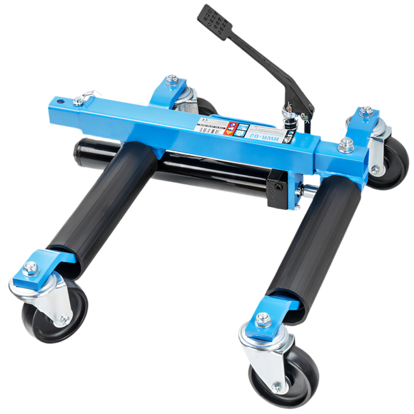 Wieldolly Professioneel | 680kg | Hydraulisch | Brede rollen