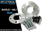 Spoorverbreders 5x114,3 / 66,1