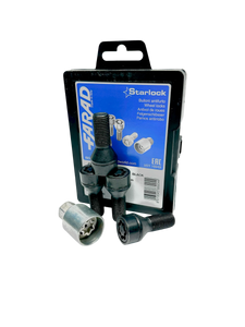 Wielslot set M14x1,5 (Zwart)