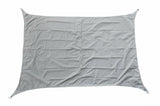 Schaduwdoek Rechthoekig – Grijs – Waterdicht & UV-beschermend
