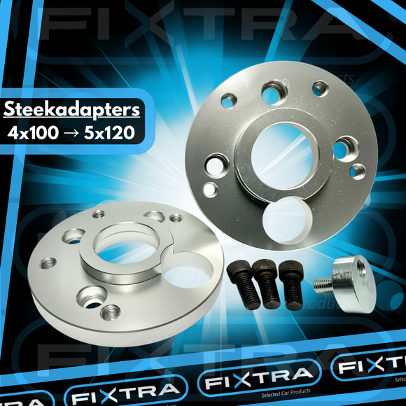 Adapters 4x100 (57,1) -> 5x120 (72,5)