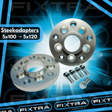Adapters 5x100 (57,1) -> 5x120 (72,6)