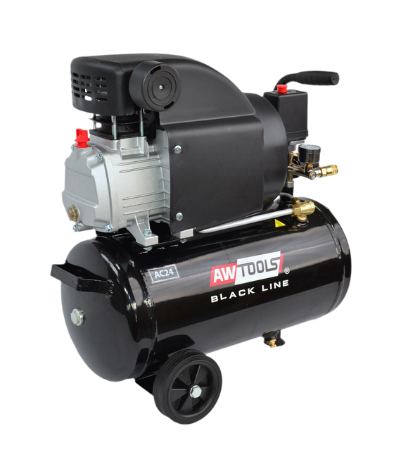 Compressor 24L – Oliegesmeerd | 2.0 kW | 8 bar