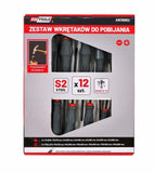 Schroevendraaierset – 12-delig | CrV S2 Staal | Magnetische Tip | Antislip Handgreep