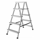 Aluminium Trapje 5 Treden – Licht & Stevig | 125 kg draagkracht