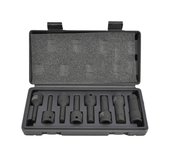 Inbus Krachtdoppen Set 8-delig – 1/2” | Maten 6 t/m 19 mm