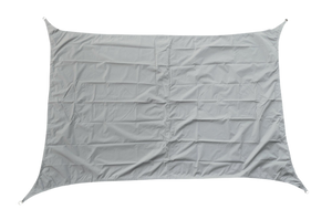 Schaduwdoek Rechthoekig – Grijs – Waterdicht & UV-beschermend