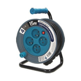 Kabelhaspel 4-voudig – Thermische Beveiliging - 15M