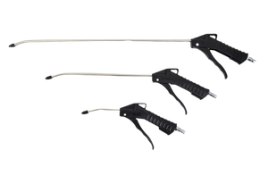Luchtpistoolset met verlengde metalen mondstukken – 110/320/520 mm