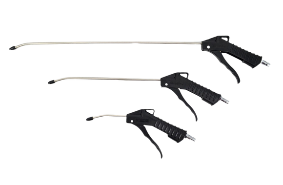Luchtpistoolset met verlengde metalen mondstukken – 110/320/520 mm