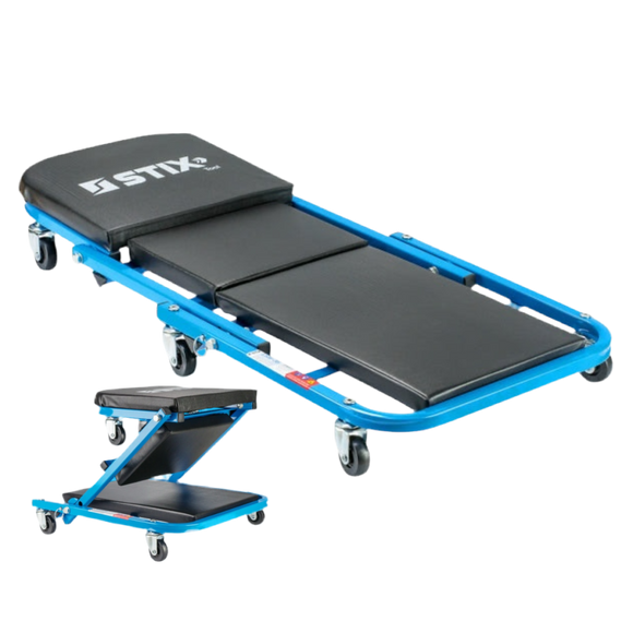 Werkplaats 2 in 1 rolbed/kruk