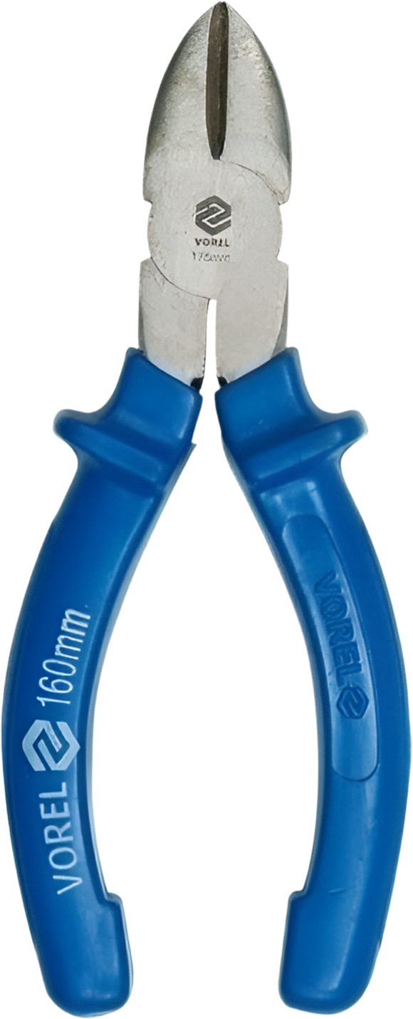 Zijkniptang 160 mm | Plastic Handvaten