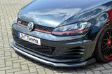 Voorbumper spoiler V2 met vleugel Volkswagen Golf 7 GTI / GTD (AU) 2013 - 2017