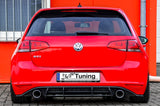 Diffuser inzet (Aggressive 2) Volkswagen Golf 7 GTI / GTD (AU) 2013 - 2017