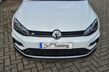 Voorbumper spoiler Volkswagen Golf 7 R / R-Line Facelift (AU) vanaf 2017