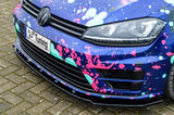 Voorbumper spoiler Volkswagen Golf 7 R / R-Line (AU) vanaf 2014